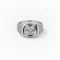 Hex Maze Signet Ring