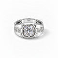 Greek Key Signet Ring