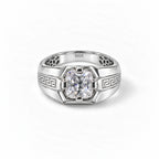 Greek Key Signet Ring
