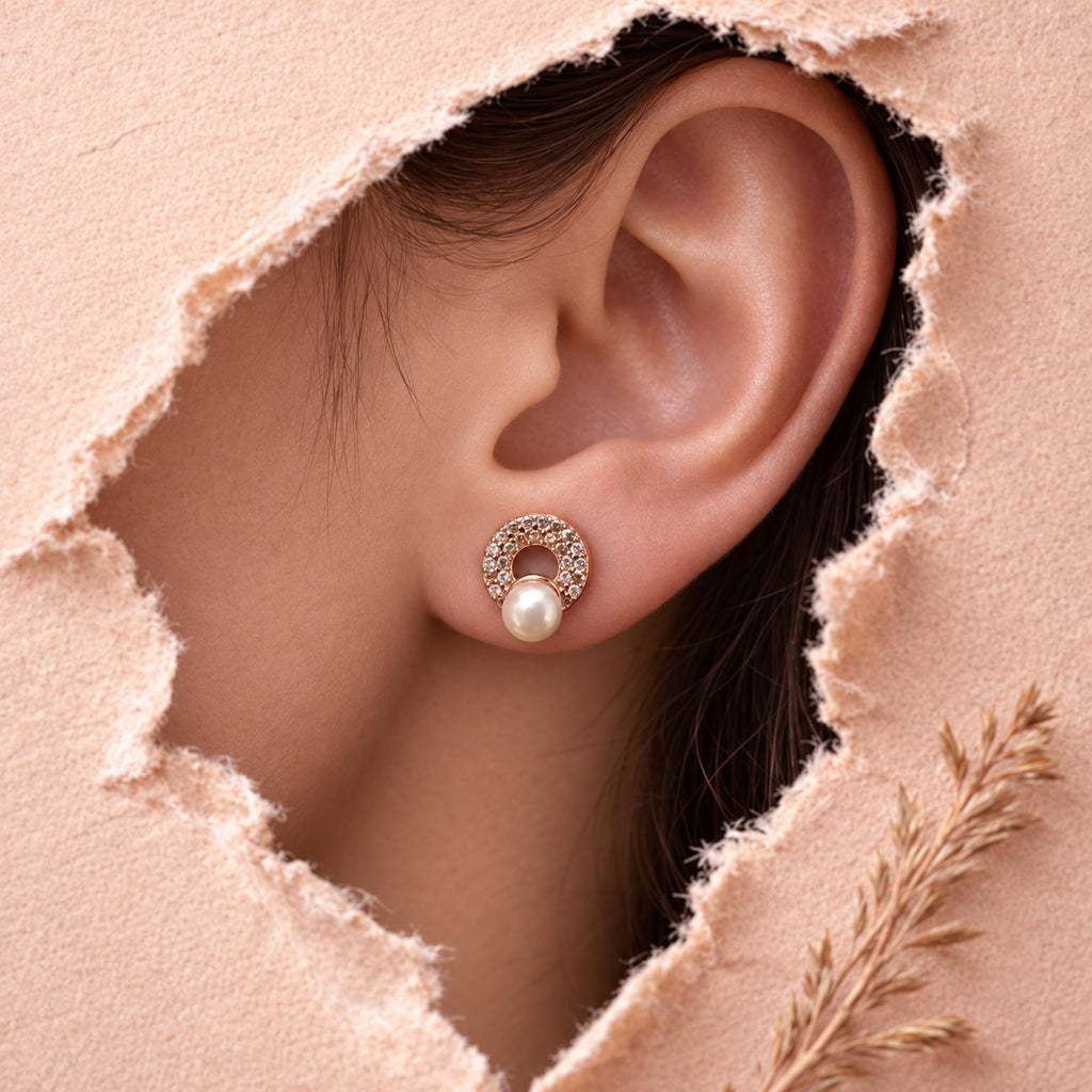 Rose Eclipse Earring