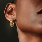 Gilded Grove Hoops