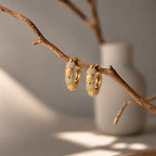 Gilded Grove Hoops