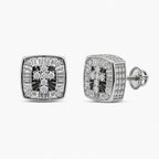 Noir Crest Earrings