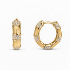 Gilded Grove Hoops