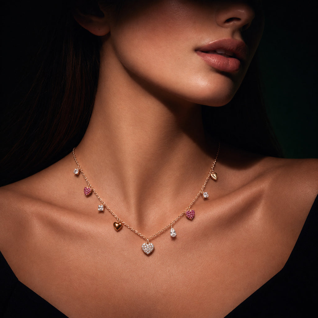 Heart Parade Necklace