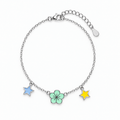 Bloom Trio Charms Bracelet