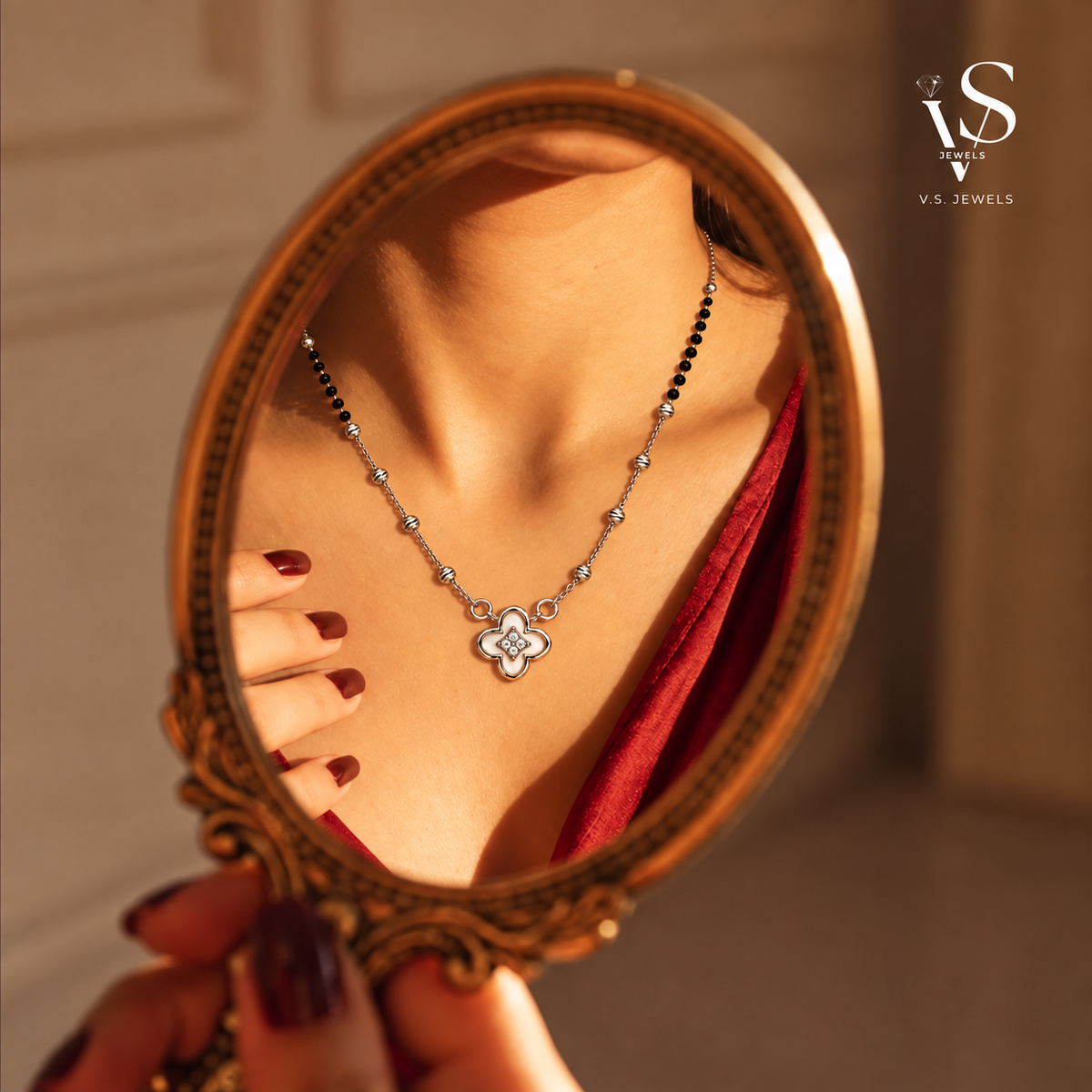 Clover Petal Mangalsutra