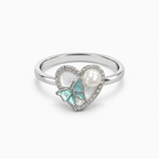 Pearly Flutter Ring