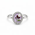Lilac Posy Ring