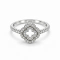 Clover Glint Ring