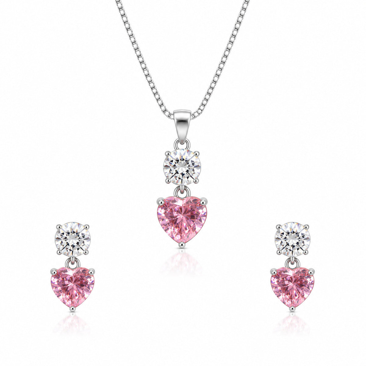 Pink Punch Necklace Set