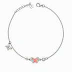 Flutter Wing Charm Anklet