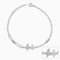 Pink Wing Duo Anklet