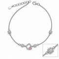 Blush Wing Frame Anklet