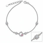 Blush Wing Frame Anklet
