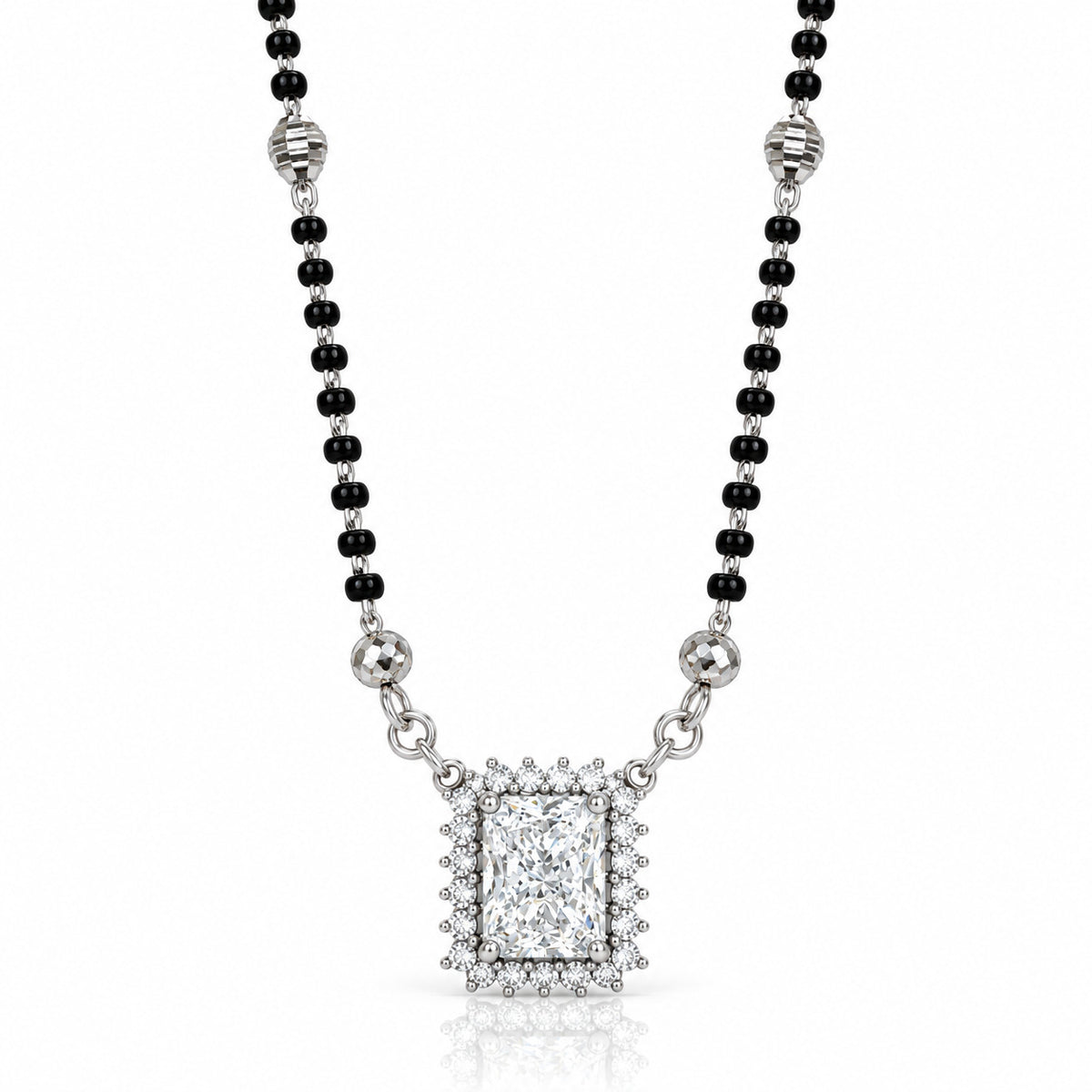 Halo Frame Mangalsutra