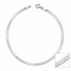 Flat Link Essential Anklet White Background image