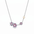 Lilac Burst Necklace