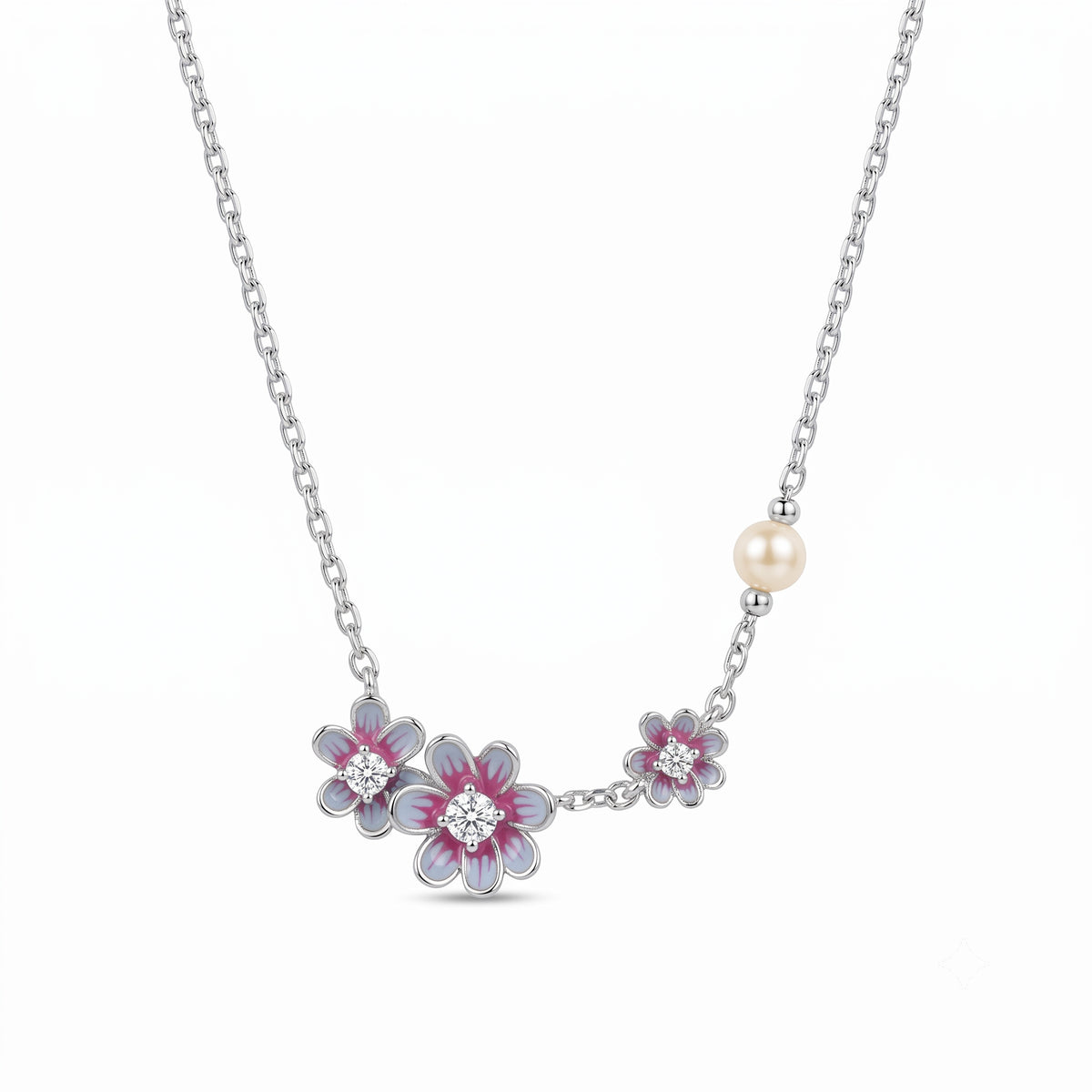 Lilac Burst Necklace