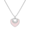 Pink O'Clock Necklace