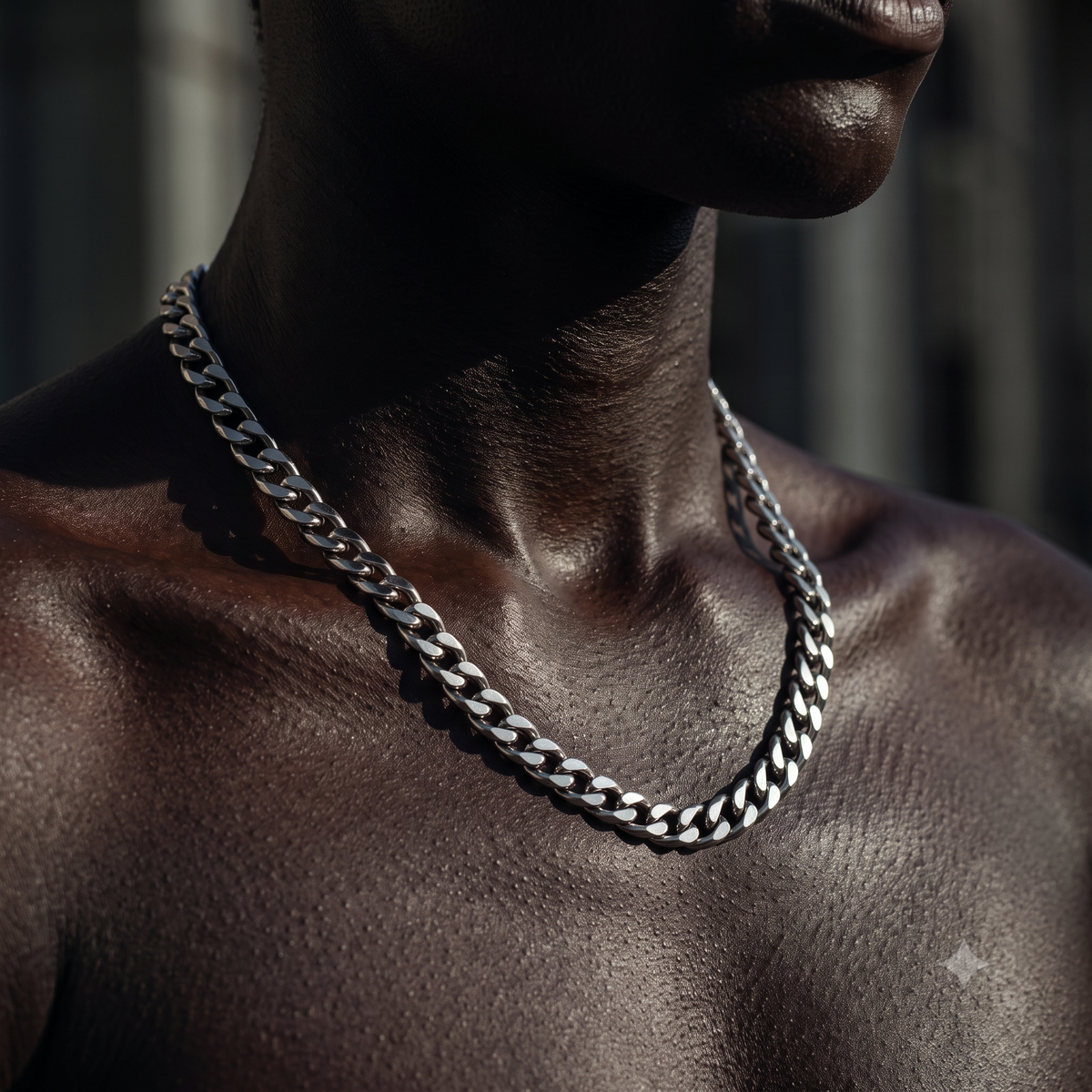 Flat Curb Statement Chain