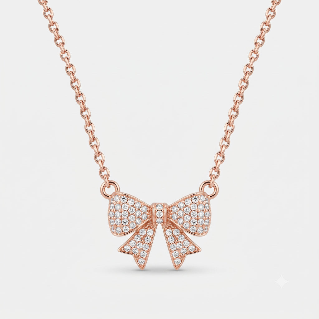 Bow Down Necklace