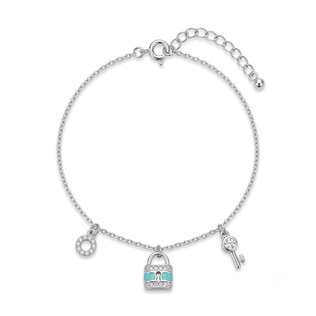 Lock & Key Trio Bracelet