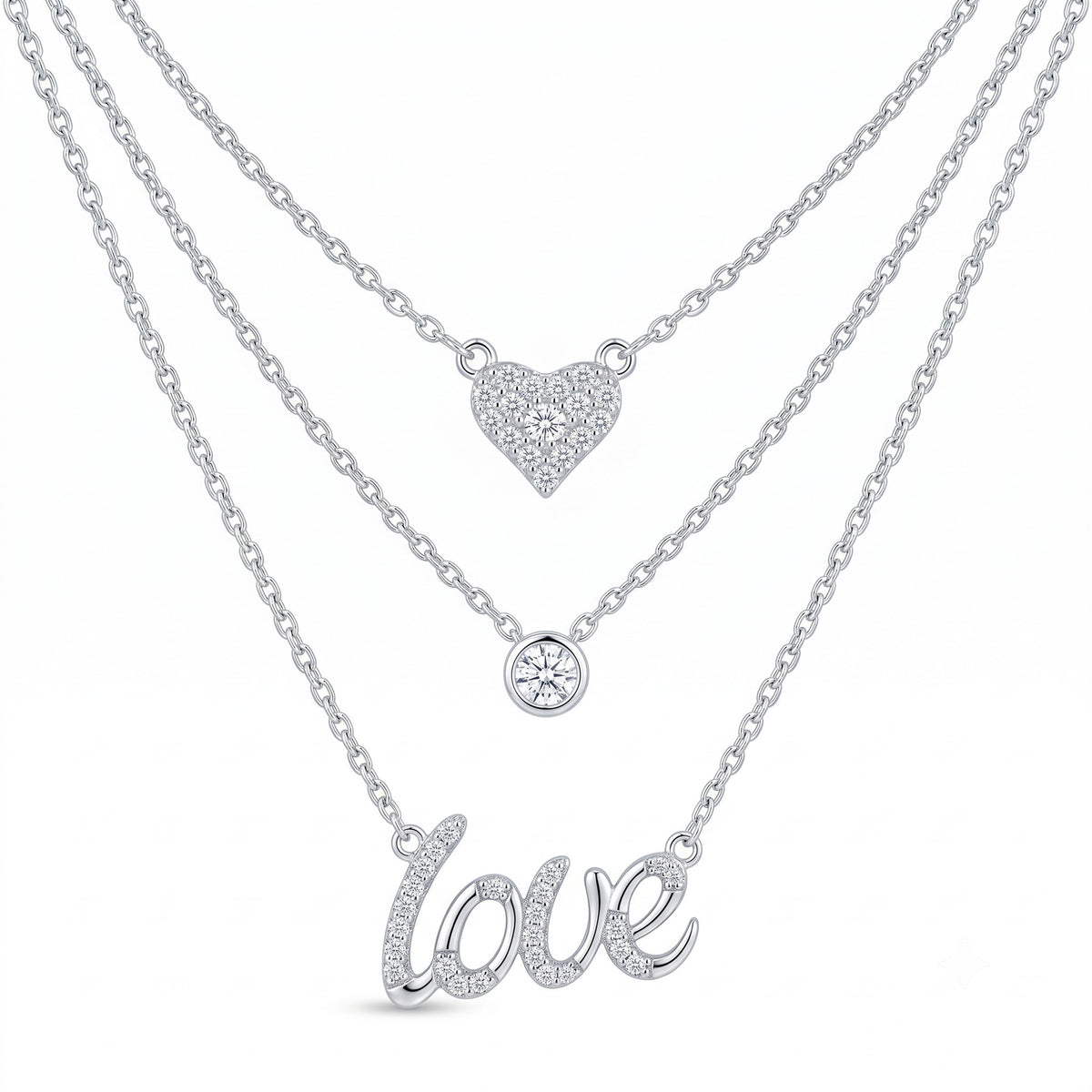 Love Stack Necklace