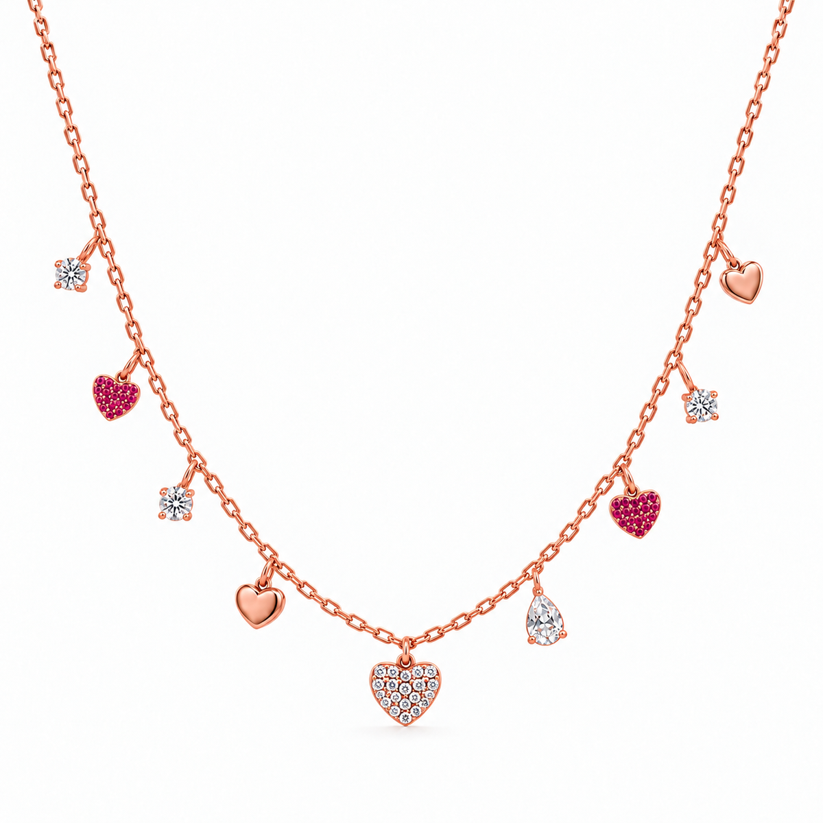 Heart Parade Necklace