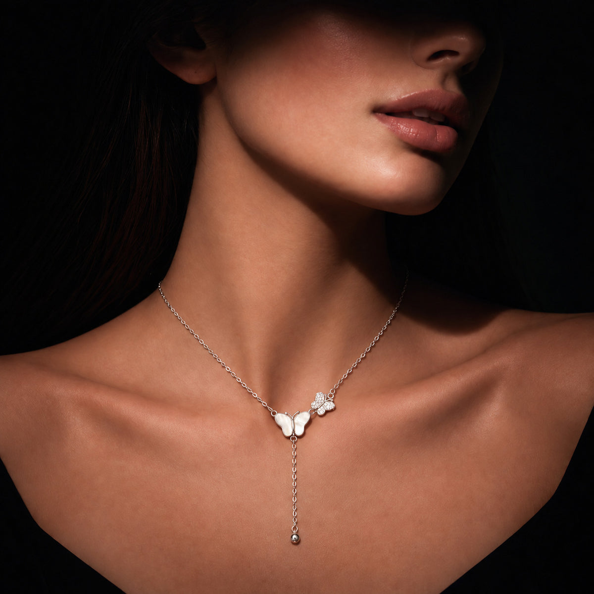Flutter Drop Necklace