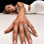 Twin Swirl Ring