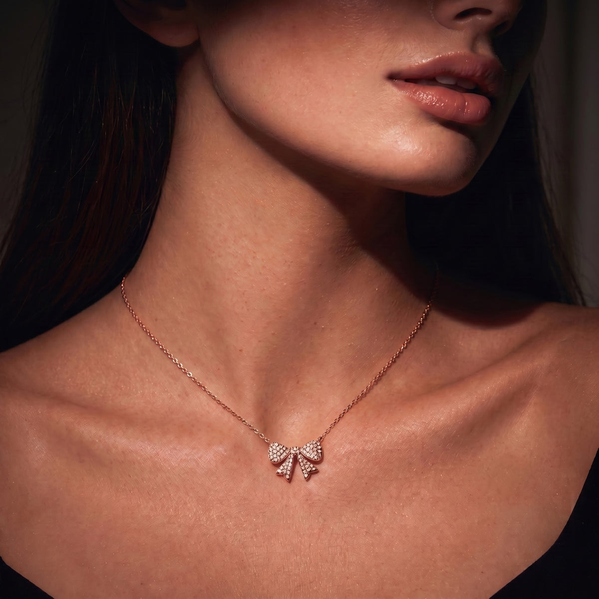 Bow Down Necklace