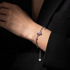 Pixel Heart Charm Bracelet